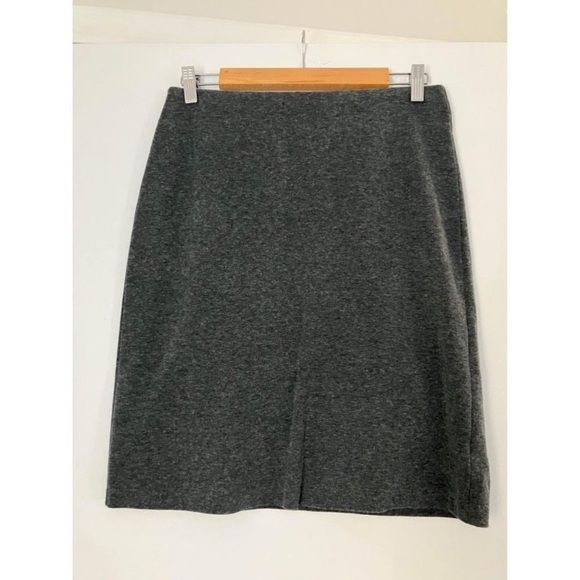 Old Navy charcoal grey stretch pencil skirt - Picture 3 of 4